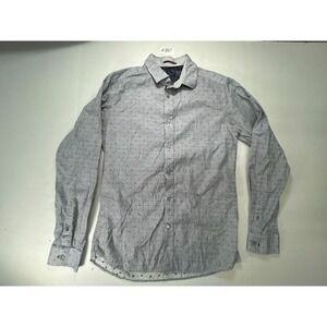 Ted Baker shirt Men's‎ size 3 gray button-down long-sleeve